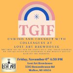 November University Club TGIF Social Gathering on November 6, 2026